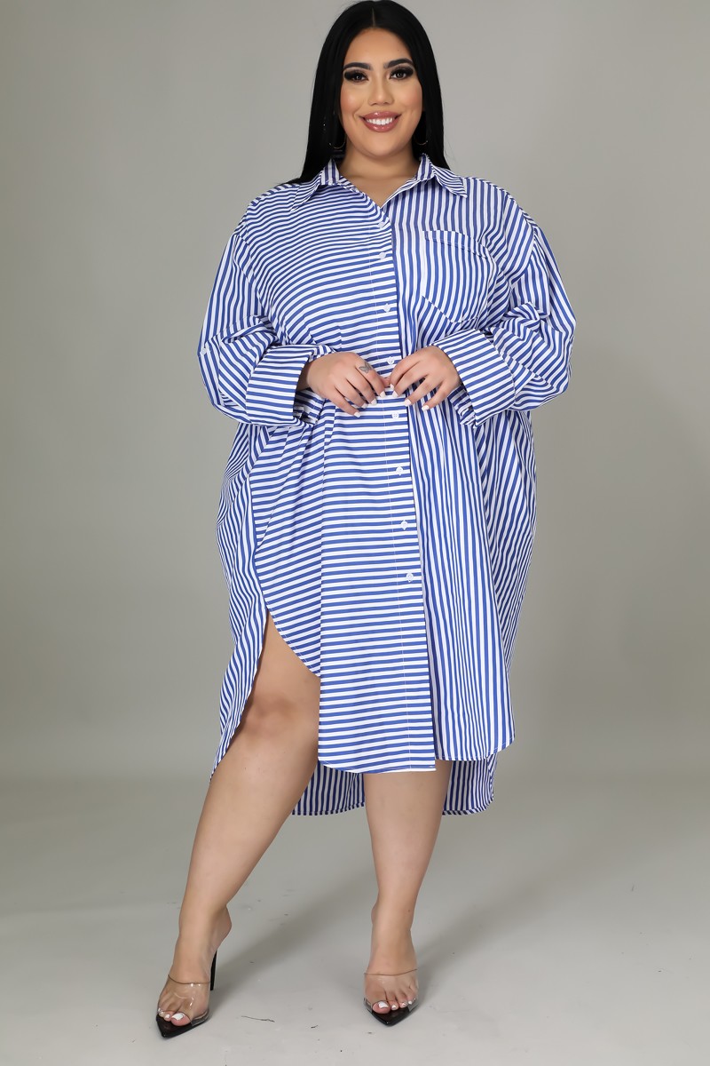 CURVY Ansley Shirtdress