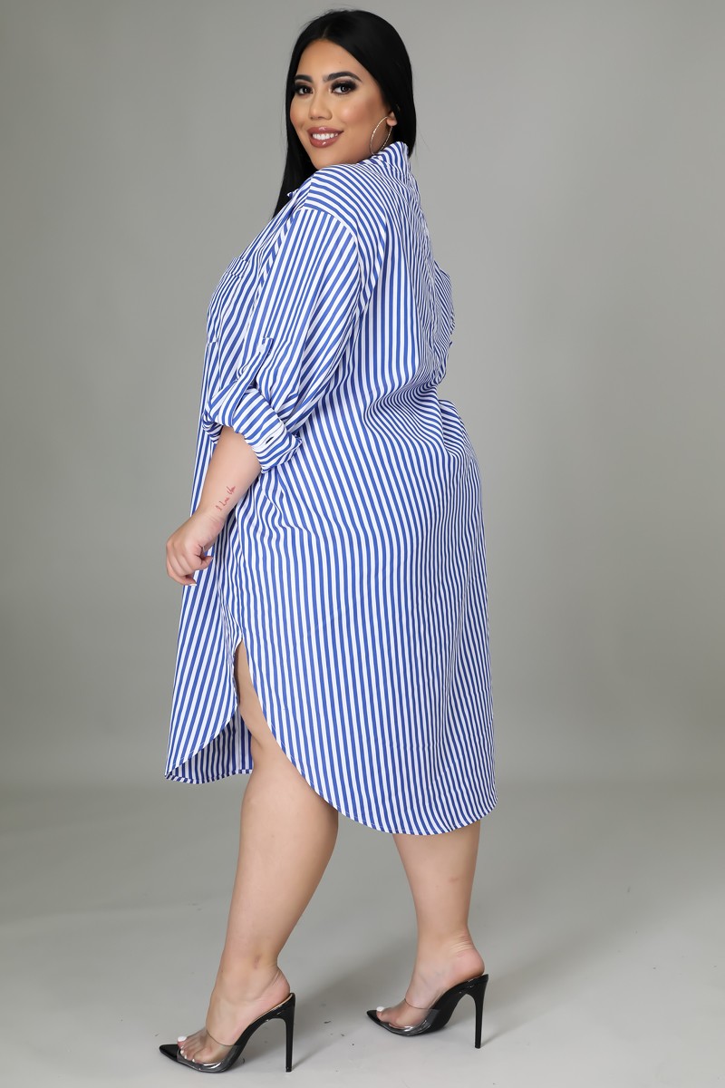 CURVY Ansley Shirtdress